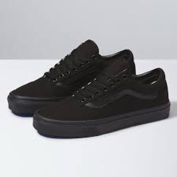 canvas old skool black